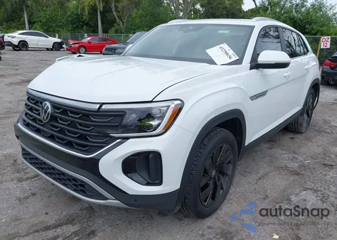 2024 Volkswagen Atlas Cross Sport 2.0T Se W/Technology из США, поврежденный, VIN 1V2JE2CA2RC247598